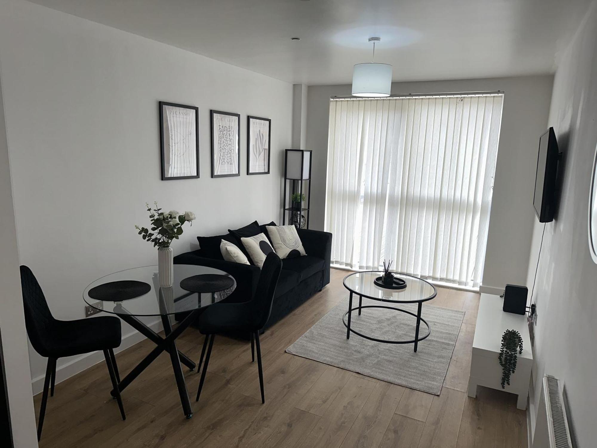 Appartement Luxury - Smart Tv - Fast Wifi - Near Utilitia Arena & Icc à Birmingham Extérieur photo
